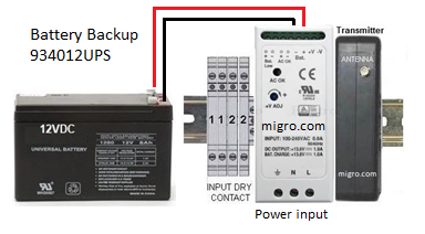 Single Channel Wireless Control Systems UPS